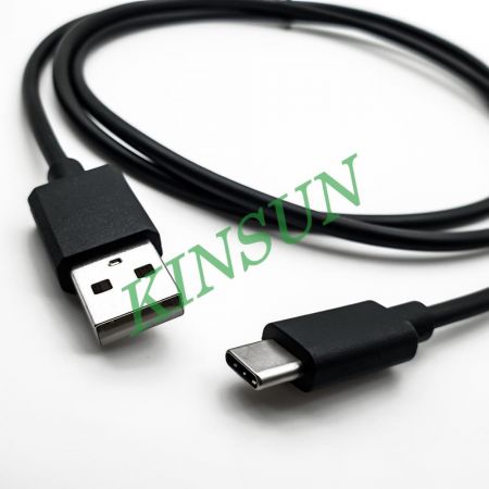 USB من النوع C إلى كابل USB من النوع A. - USB من النوع C إلى كابل USB من النوع A.